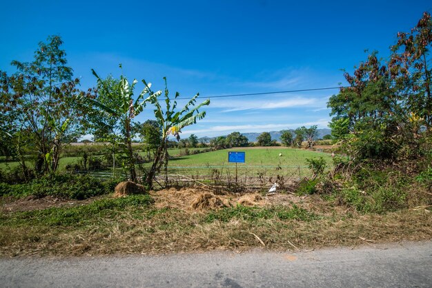 Une belle vue panoramique sur le lac Inle Myanmar