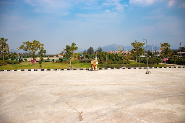 Une belle vue panoramique de Luang Prabang au Laos