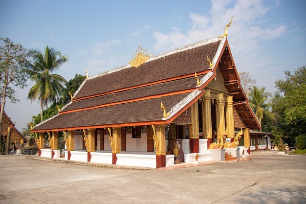 Une belle vue panoramique de Luang Prabang au Laos