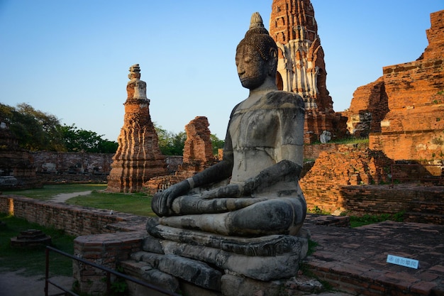 Une belle vue panoramique sur la Thaïlande en Asie