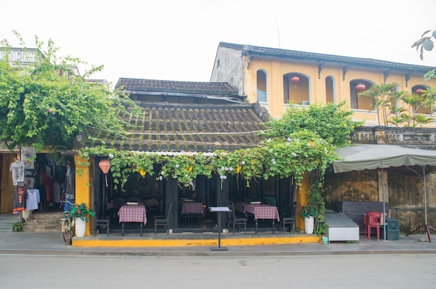 Une belle vue panoramique sur la ville de Hoi An Vietnam