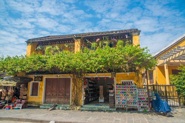 Une belle vue panoramique sur la ville de Hoi An Vietnam