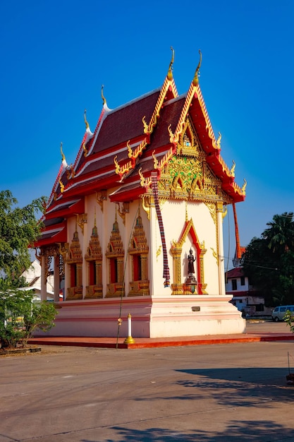 Une belle vue panoramique sur la ville de Nong Khai en Thaïlande