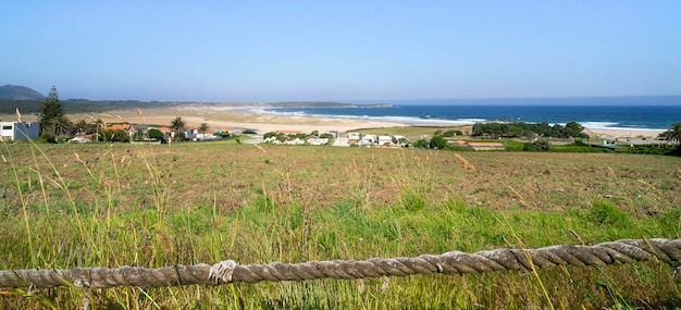 Belle vue sur le paysage des côtes galiciennes. Galice, Espagne