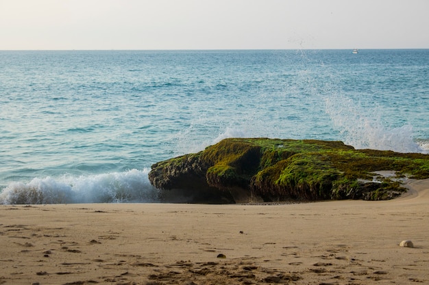 Belle vue sur la plage vacances d&#39;été