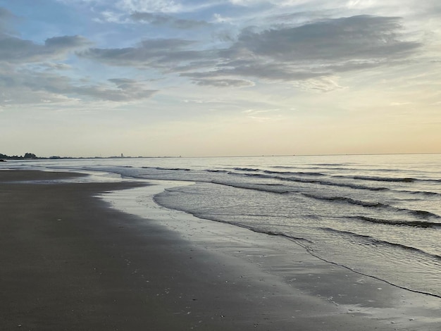 Belle vue sur la plage