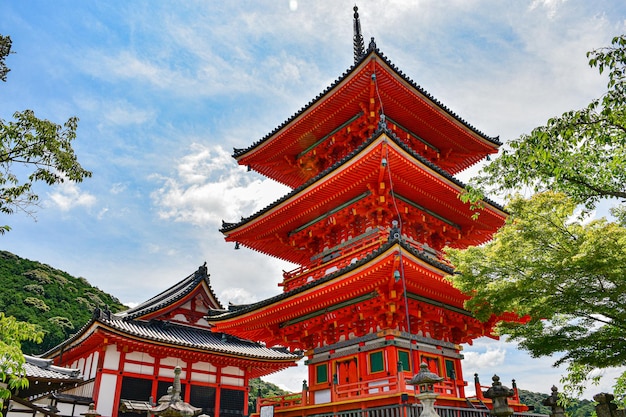 Belle vue sur un sanctuaire à Nikko Japon