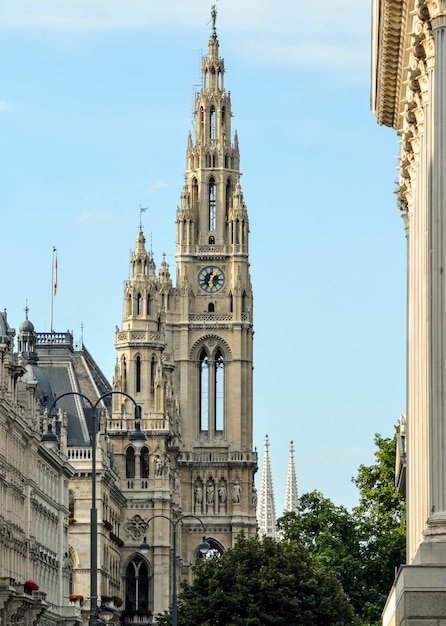 Une belle vue de Vienne située en Autriche