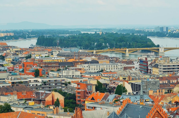 Une belle vue sur la ville de Budapest située en Hongrie