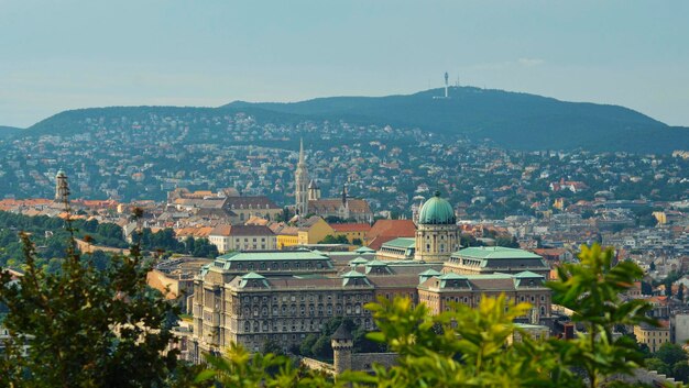 Une belle vue sur la ville de Budapest située en Hongrie