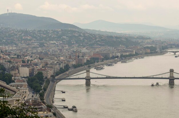 Une belle vue sur la ville de Budapest située en Hongrie