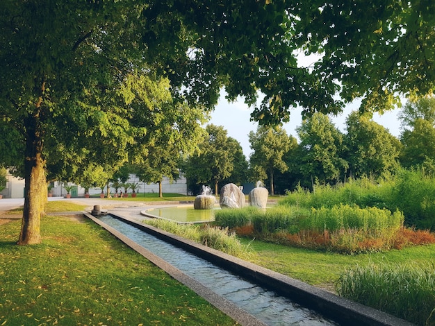 Belle vue sur la ville d'Ingolstadt