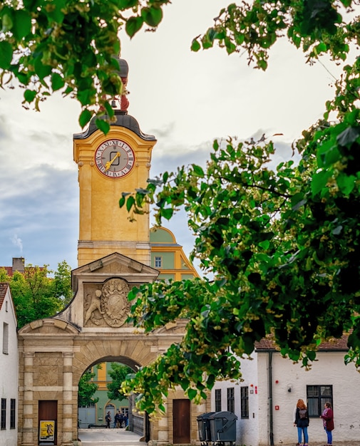 Belle vue sur la ville d'Ingolstadt