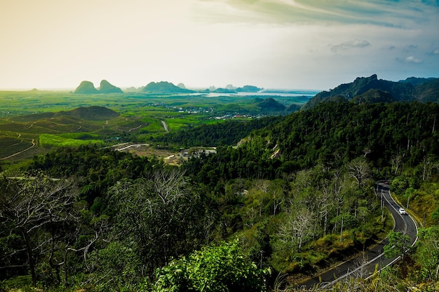 La belle de Wang Kelian View Point Perlis Malaisie