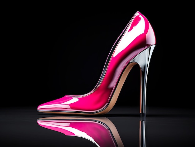 de belles chaussures à talons hauts rouges