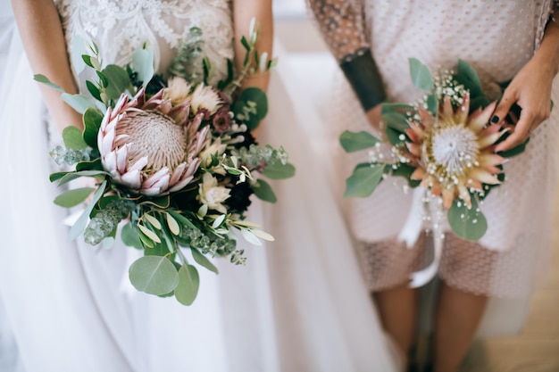 belles fleurs de mariage, décoration