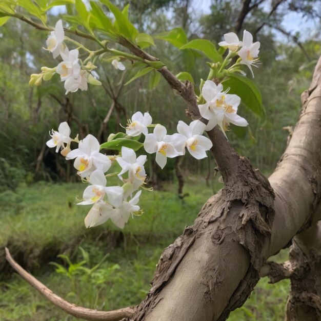 de belles fleurs d'orchidées