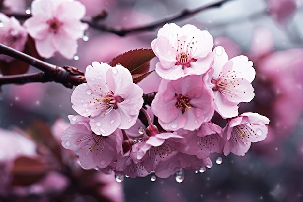 belles fleurs de sakura