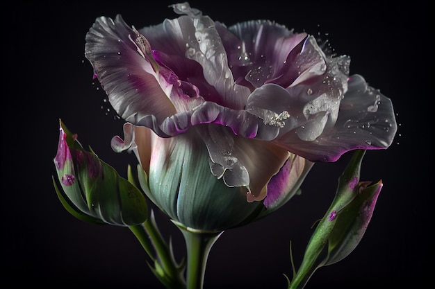 Belles et fraîches fleurs de Lisianthus