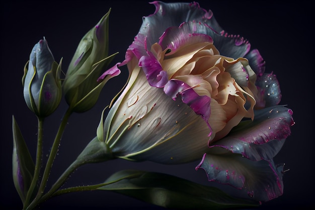 Belles et fraîches fleurs de Lisianthus