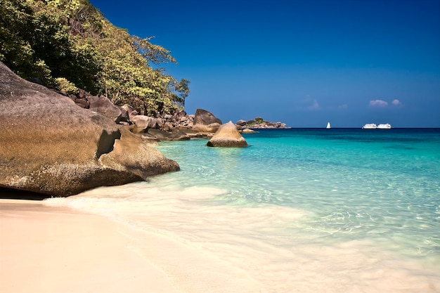 Belles îles Similan, Thaïlande, Phuket.