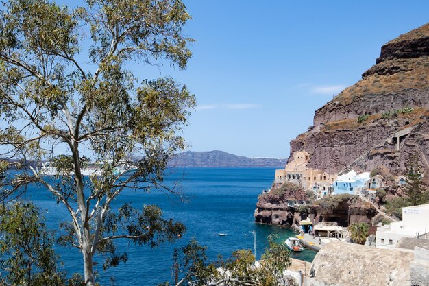 Belles images de paysage de Santorin, Grèce