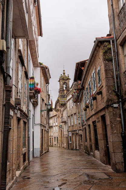 Belles photographies des rues de galice espagne