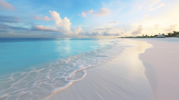 De belles plages de sable blanc et des eaux turquoise