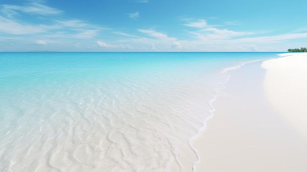 De belles plages de sable blanc et des eaux turquoise