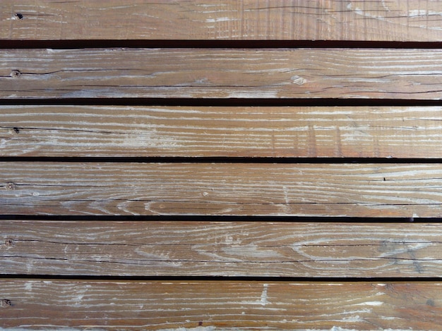 Belles planches lisses martelées non peintes Surface en bois avec des fissures Une plate-forme ou un escalier en bois Produit de menuiserie et de menuiserie La texture d'un matériau naturel