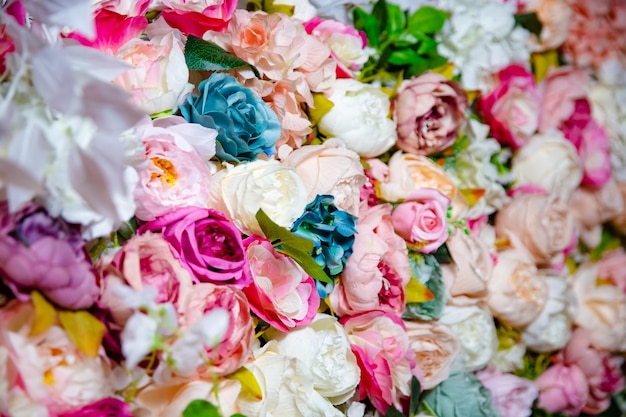 Belles Roses De Fond Pour La Saint-valentin