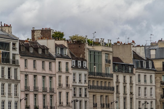 Belles rues parisiennes vue parisfrance Europe