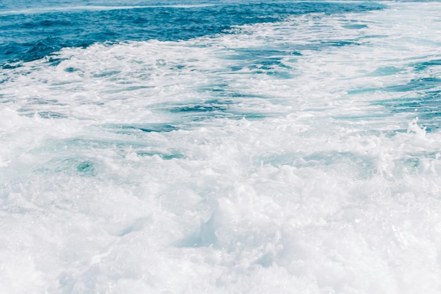 Les belles vagues de la mer. Nature, océan