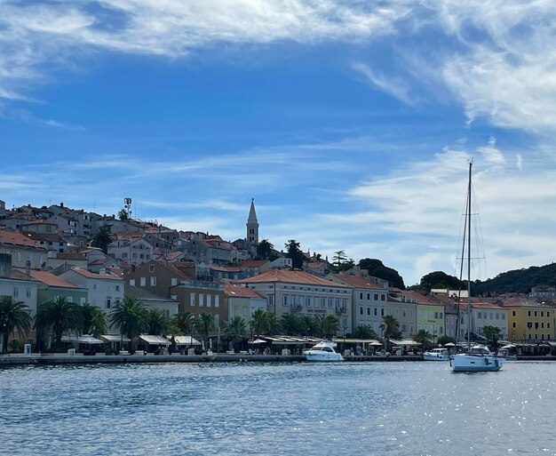 Photo belles villes vacances d'été mer adriatique