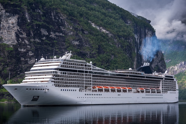 Belles vues à Geiranger, Geirangerfjord, Norvège