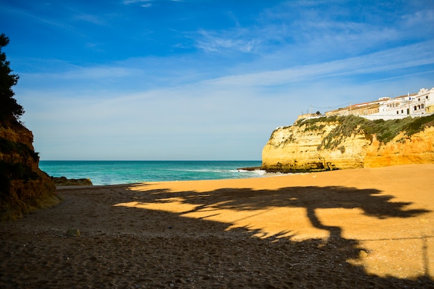 Benagil, village de l&#39;Algarve portugaise