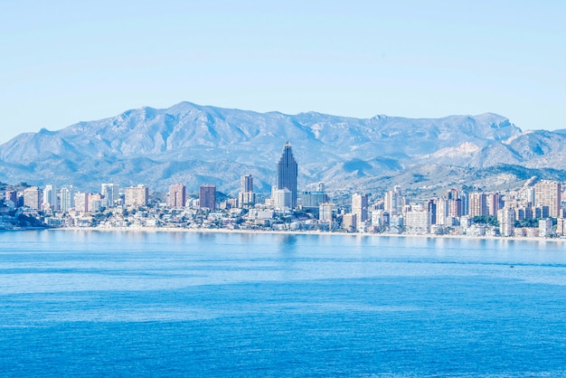 Benidorm, Espagne Levante Beach