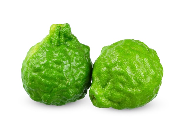 Bergamot isolé sur fond blanc