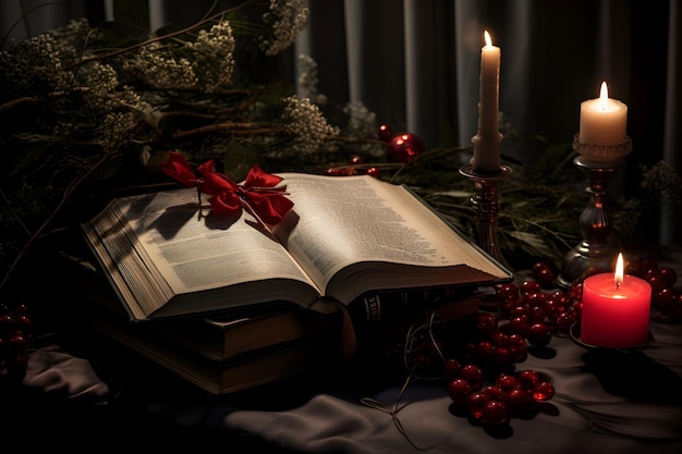 La Bible et les décorations de Noël