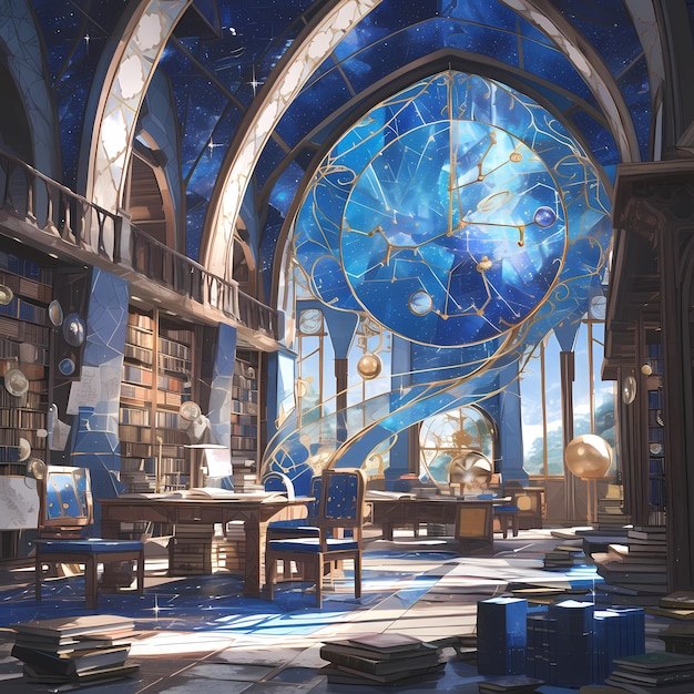 La bibliothèque céleste, une collection privée de connaissances cosmiques