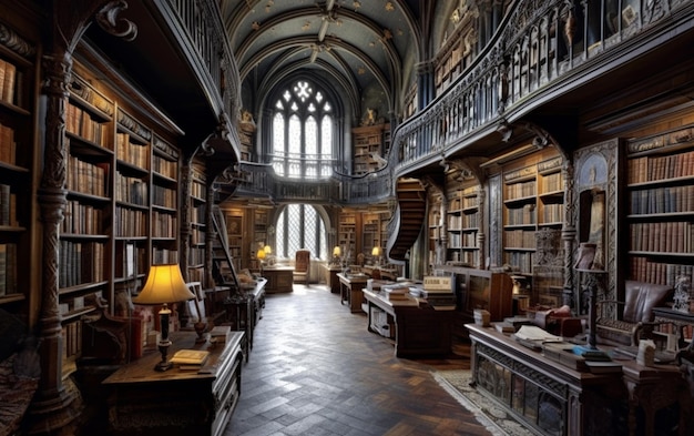 La bibliothèque de l'université d'Oxford