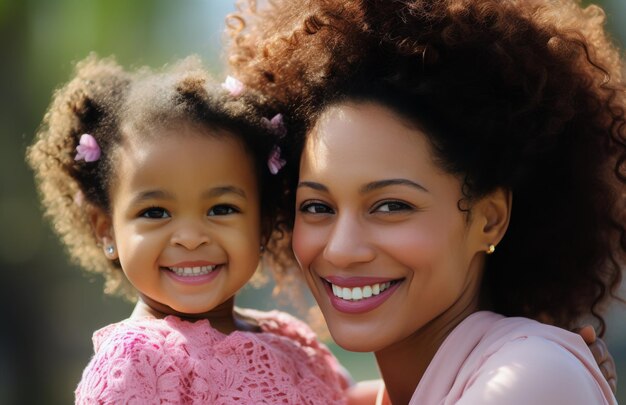 Photo bien-être de la santé pour les mères afro-américaines