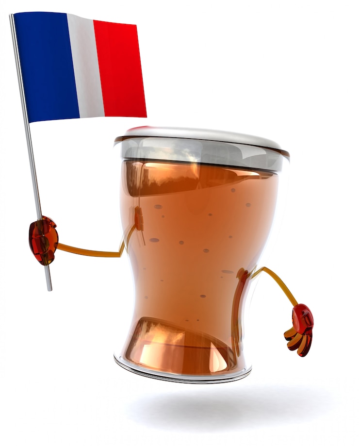 Photo bière amusante