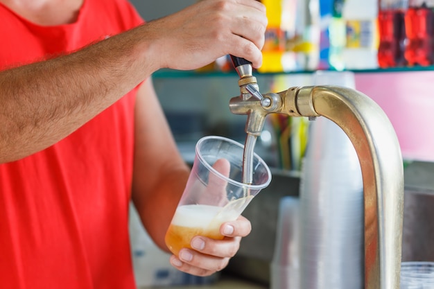 Bière pression pour