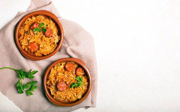 Bigos, un plat traditionnel polonais au chou