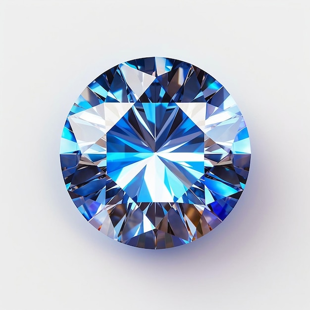 Bijoux en diamant gemme de cristal pierre bijou brillant luxe pierre précieuse blanche isolée preciou