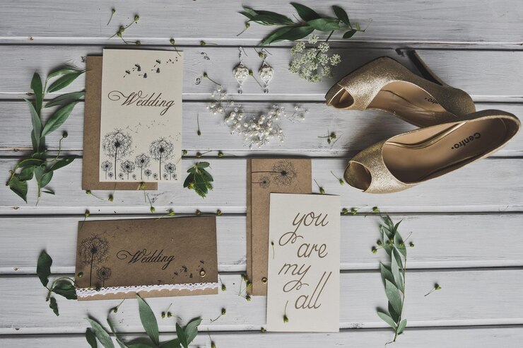 Photo bijoux pour femmes sur une table en bois blanche 8769