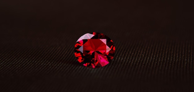 bijoux rubis rouge