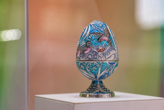 Bijoux russes souvenir oeufs de Pâques copie de Fabergé