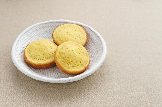 Bika Ambon Tapioca génoise collation traditionnelle indonésienne Selected focus